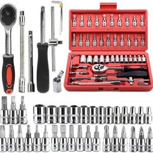 professional socket & ratchet tool kit